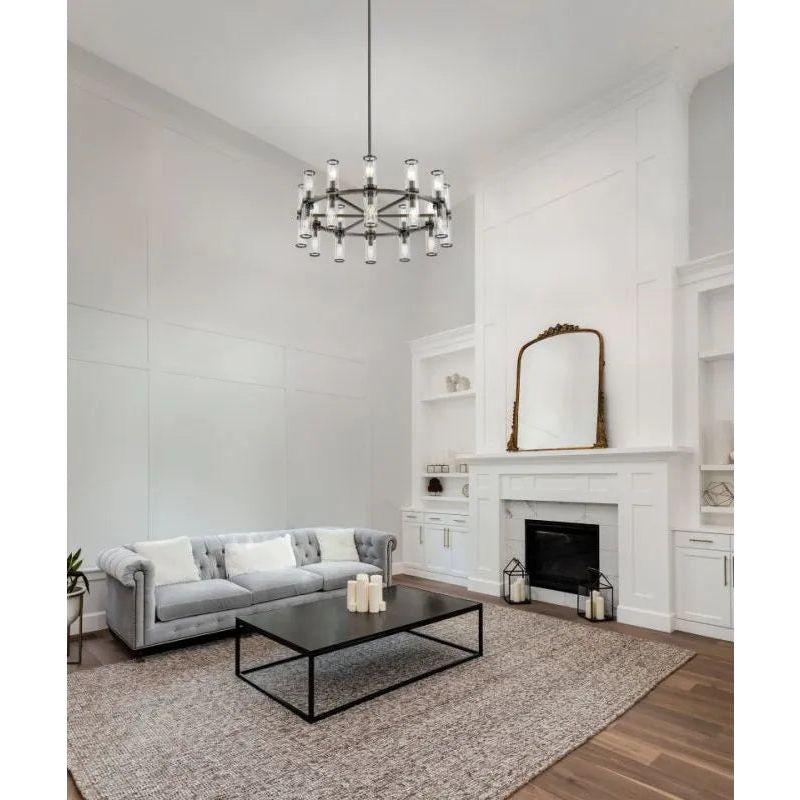 Alora Lighting - Revolve Chandelier - CH309006NBCG - Canada Light Shop