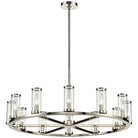 Alora Lighting - Revolve Chandelier - CH309012PNCG - Canada Light Shop