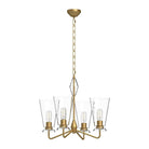 Alora Lighting - Salem Chandelier - CH570423BGCL - Canada Light Shop