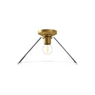 Alora Lighting - Salem Flush Mount - FM570314BGCL - Canada Light Shop