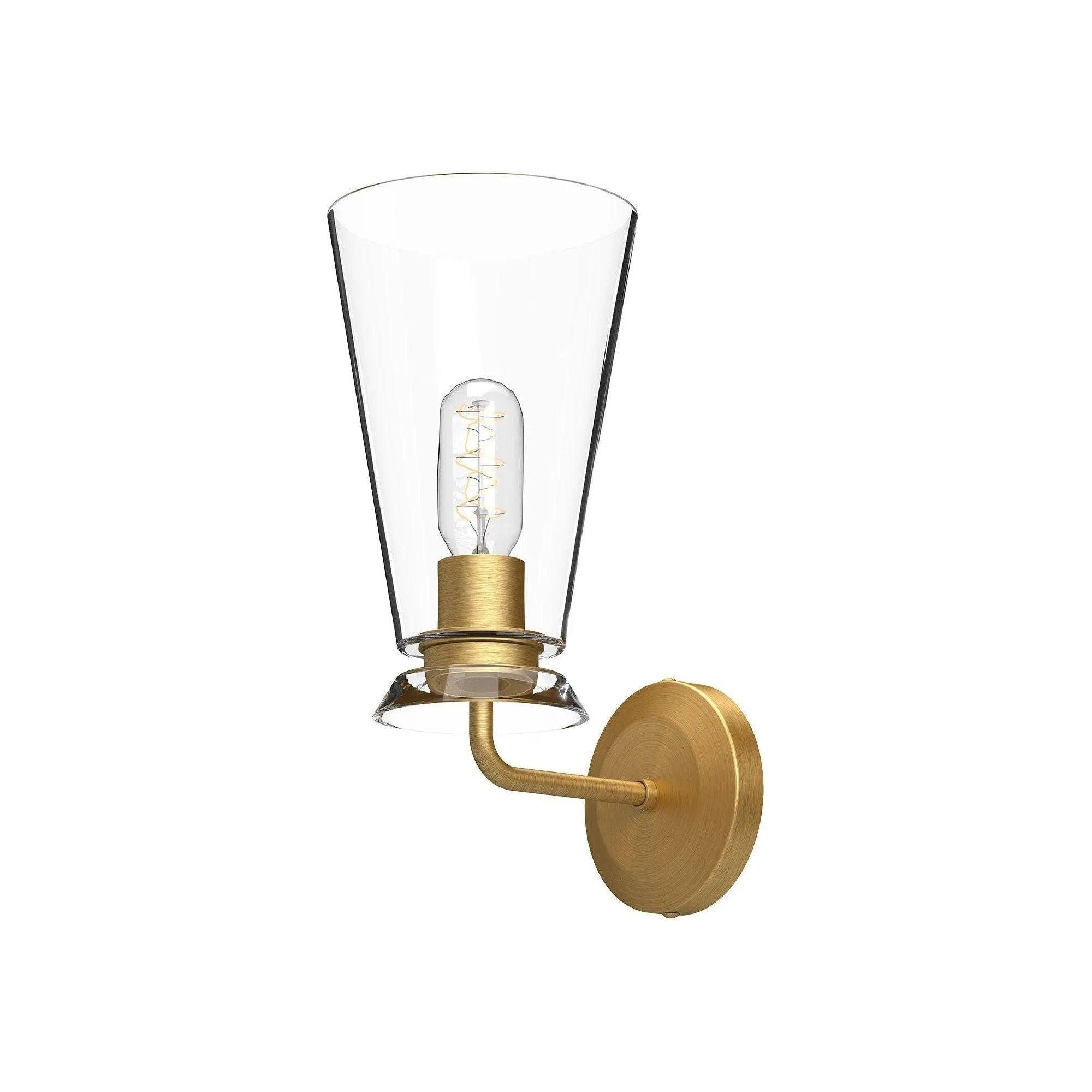 Alora Lighting - Salem Wall Sconce - WV570006BGCL - Canada Light Shop