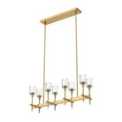 Alora Lighting - Salita Single Bar Linear Suspension - LP314308VBCC - Canada Light Shop