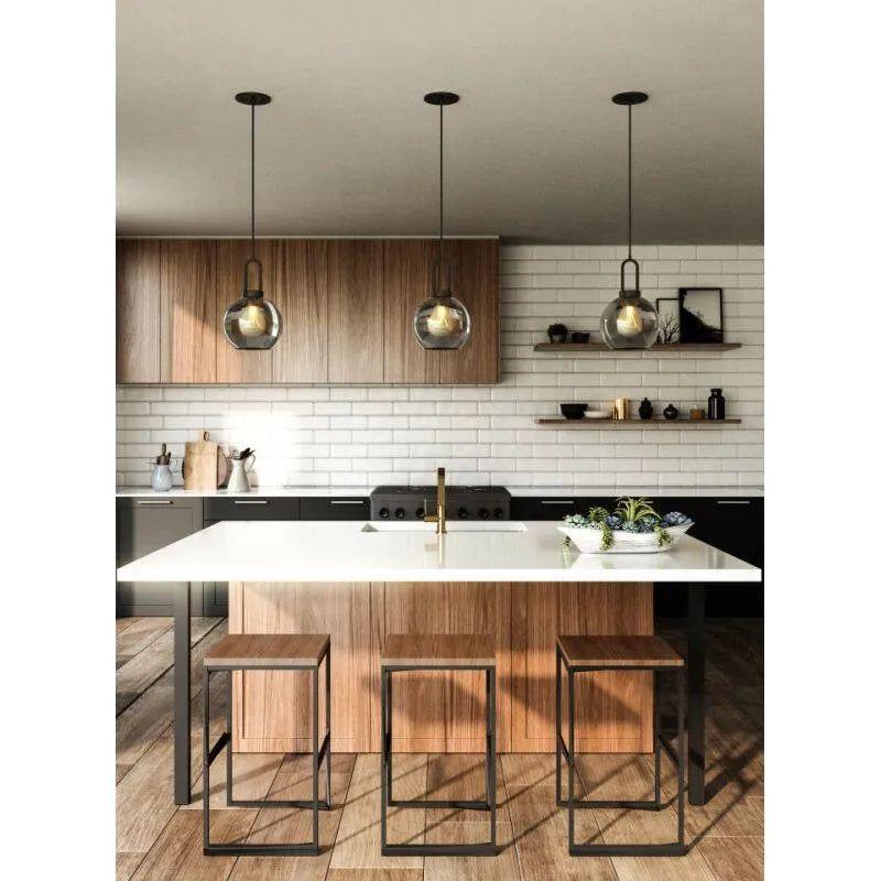 Alora Lighting - Soji Cylinder Pendant - PD401505AGCP - Canada Light Shop