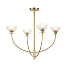 Alora Lighting - Sylvia Chandelier - CH515226BGCL - Canada Light Shop