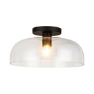 Alora Lighting - Sylvia Semi-Flush Mount - SF515712MBCL - Canada Light Shop