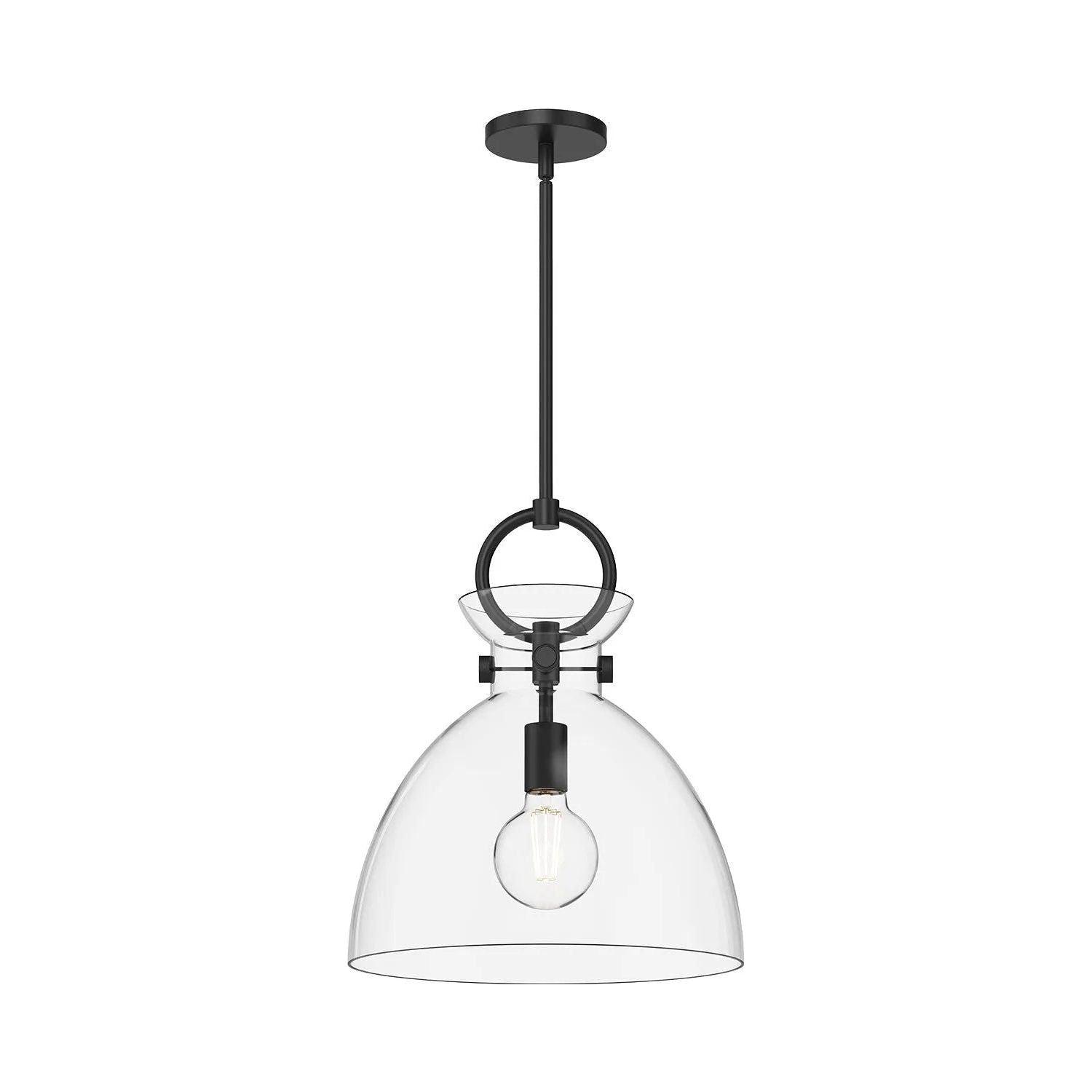 Alora Lighting - Waldo Pendant - PD411814MBCL - Canada Light Shop