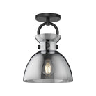Alora Lighting - Waldo Semi-Flush Mount - SF411809MBSM - Canada Light Shop