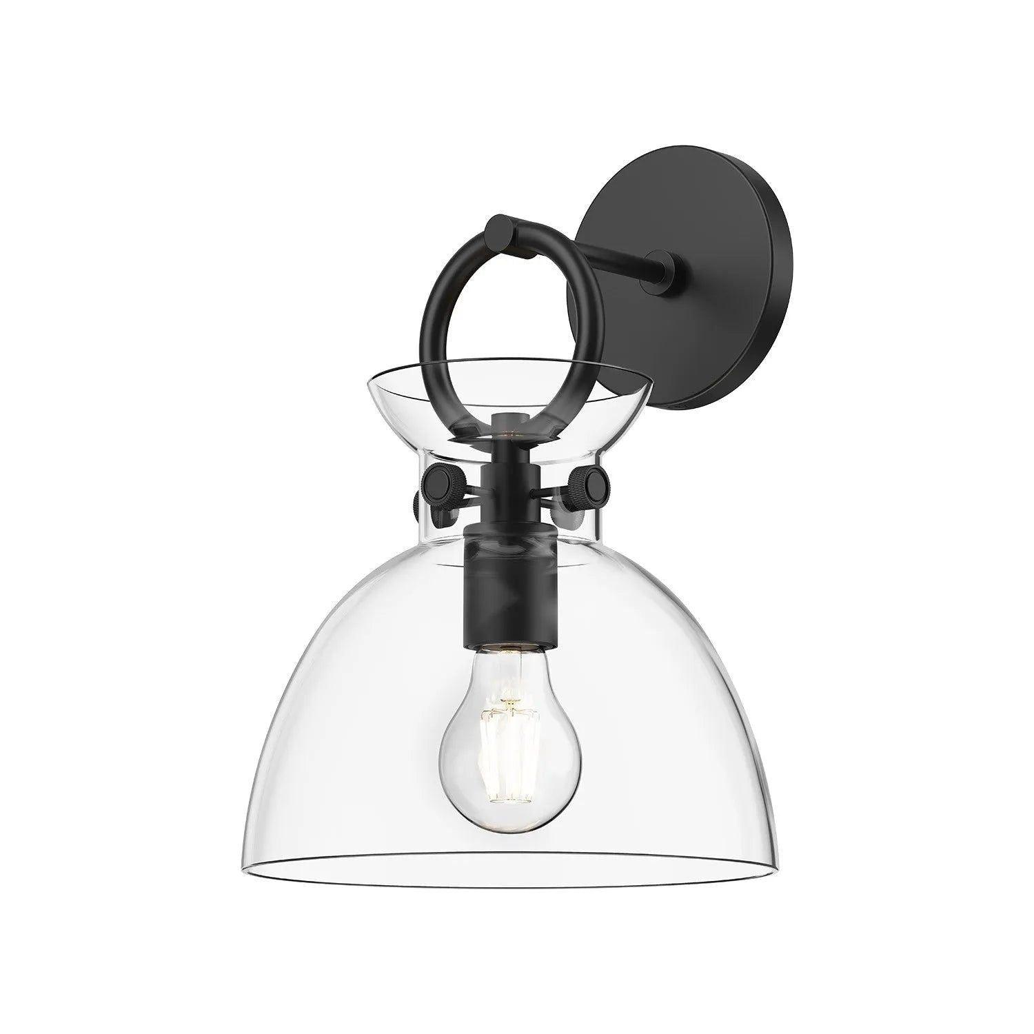 Alora Lighting - Waldo Wall Sconce - WV411809MBCL - Canada Light Shop