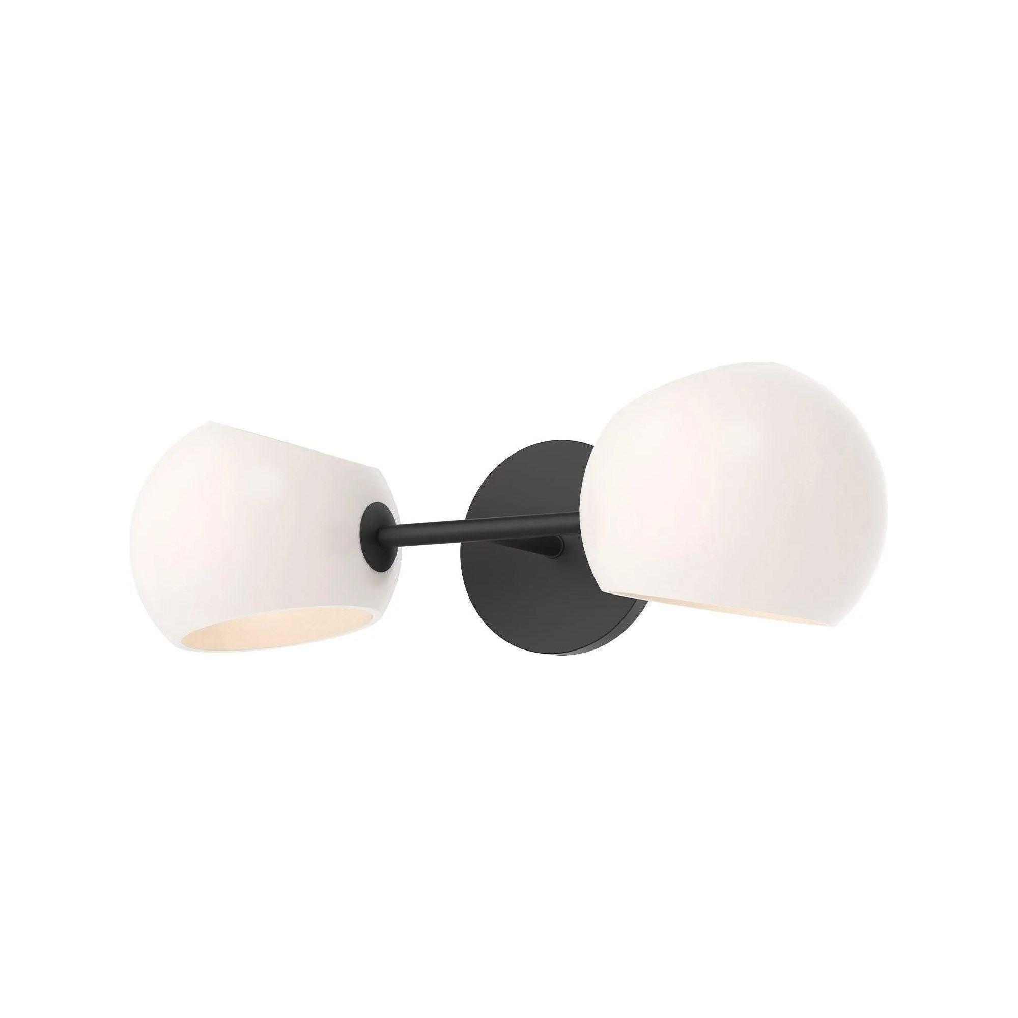 Alora Lighting - Willow Double Wall Sconce - WV548217MBOP - Canada Light Shop