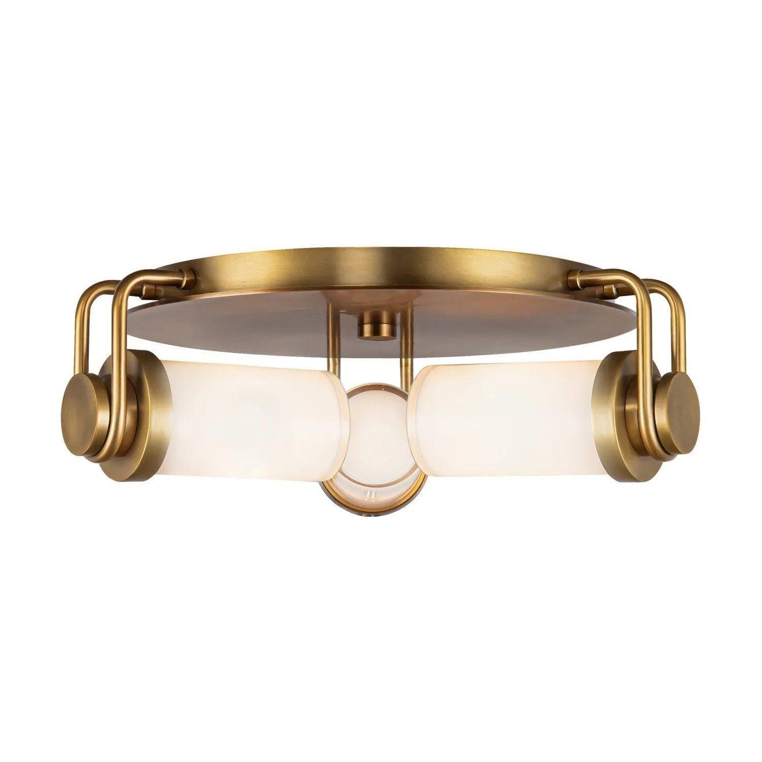 Alora Lighting - Wynwood Flush Mount - FM355317VBGO - Canada Light Shop