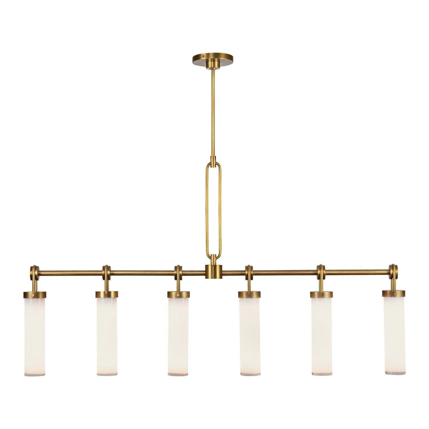 Alora Lighting - Wynwood Linear Pendant - LP355652VBGO - Canada Light Shop