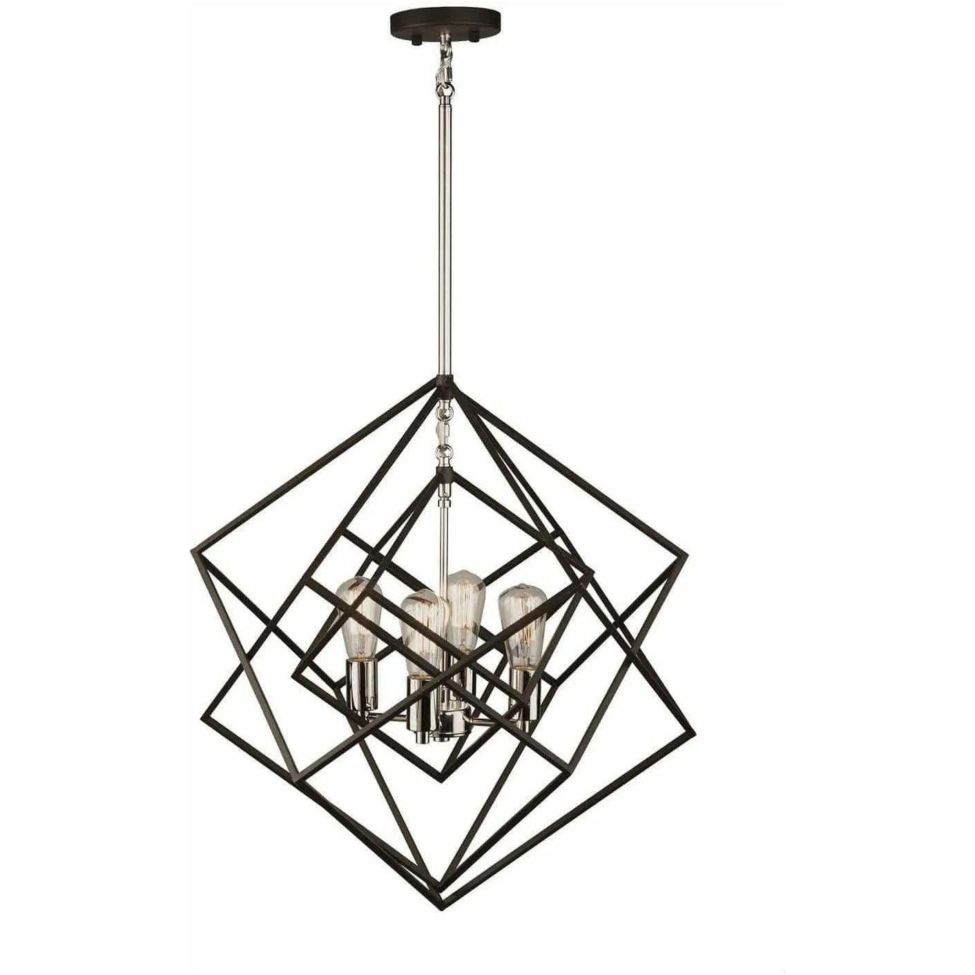 Artcraft Lighting - Artistry Four Light Chandelier - AC11114PN - Canada Light Shop