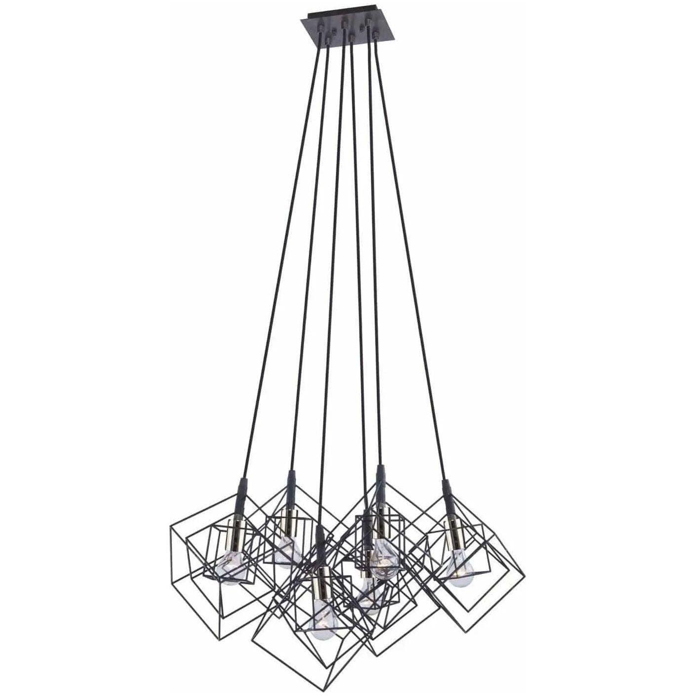 Artcraft Lighting - Artistry Six Light Chandelier - AC11119PN - Canada Light Shop