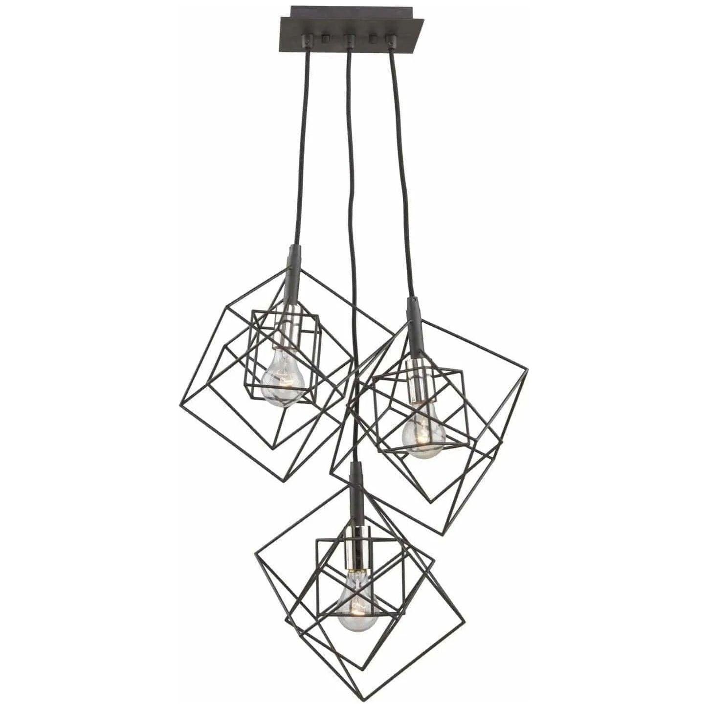 Artcraft Lighting - Artistry Three Light Chandelier - AC11118PN - Canada Light Shop