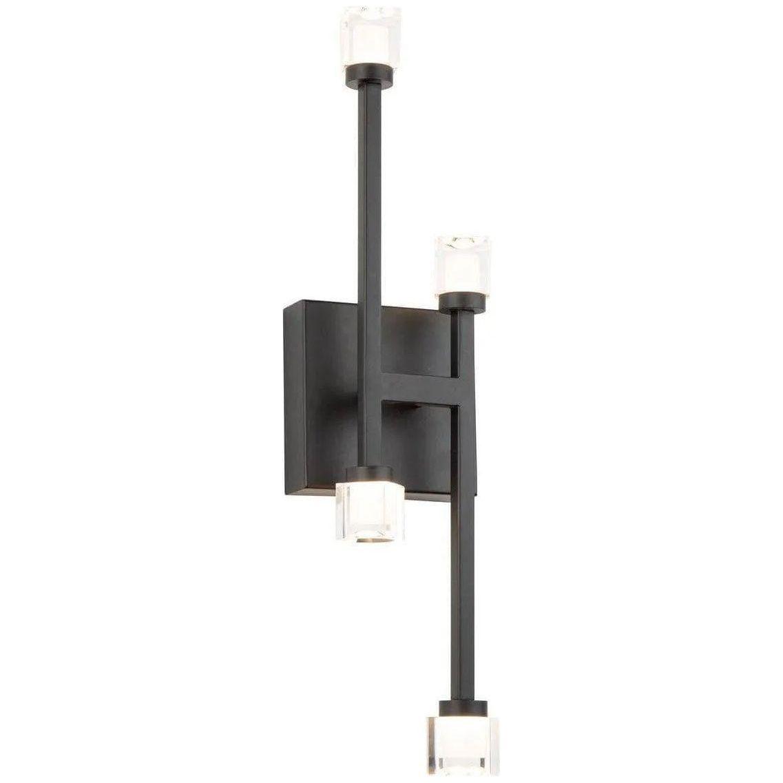 Artcraft Lighting - Batton LED Wall Sconce - AC6643BK - Canada Light Shop