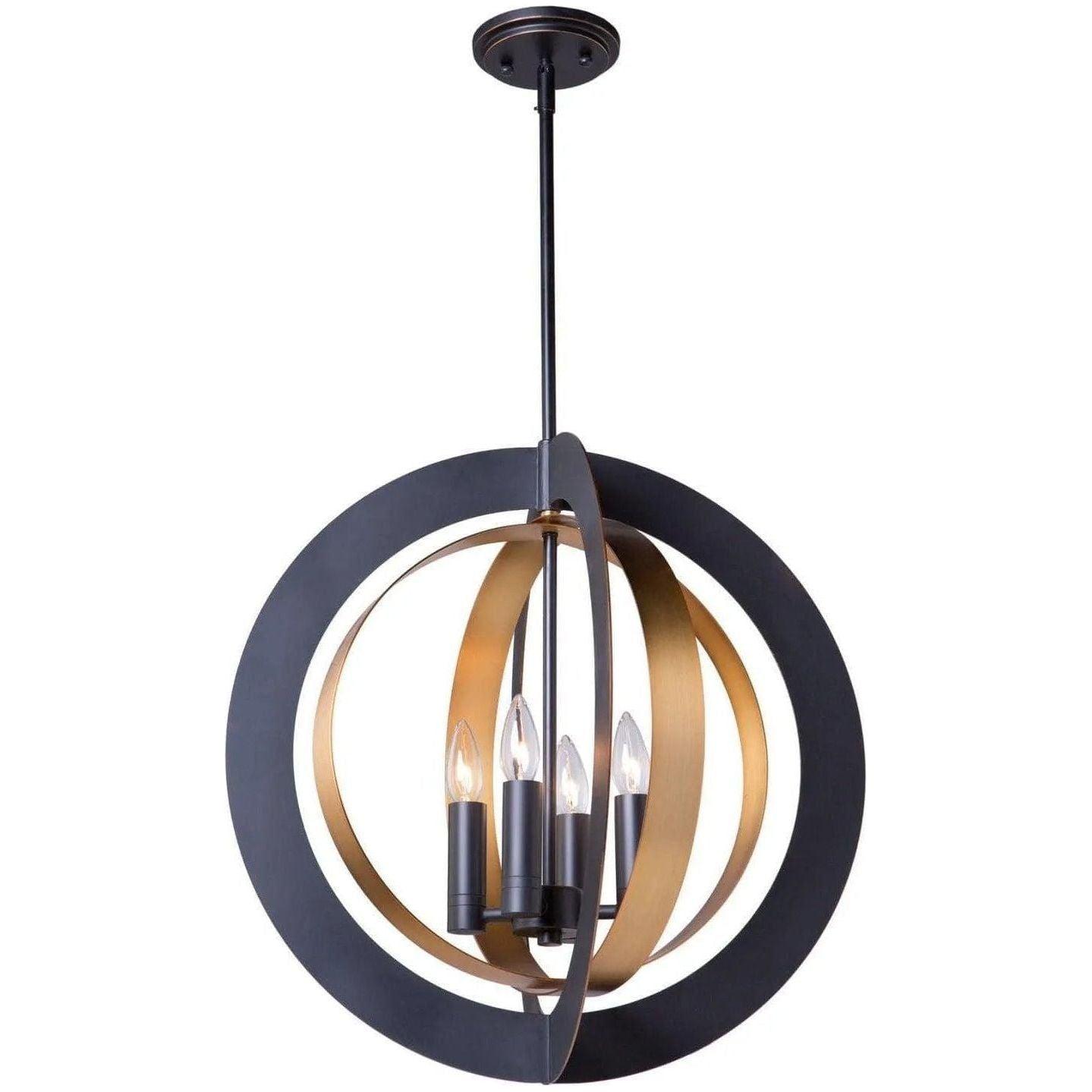 Artcraft Lighting - Capri Four Light Chandelier - AC11234 - Canada Light Shop