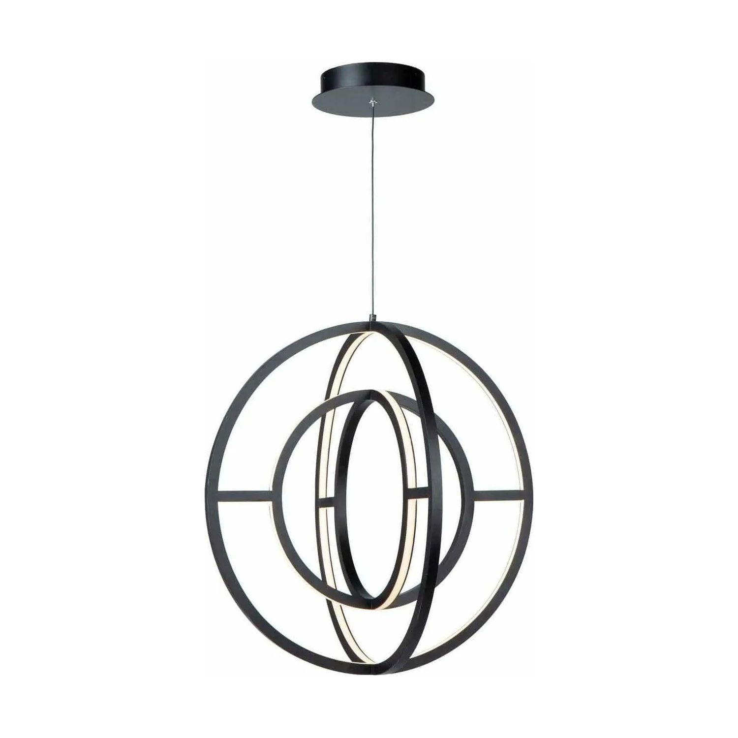 Artcraft Lighting - Celestial LED Chandelier - AC6659BK - Canada Light Shop