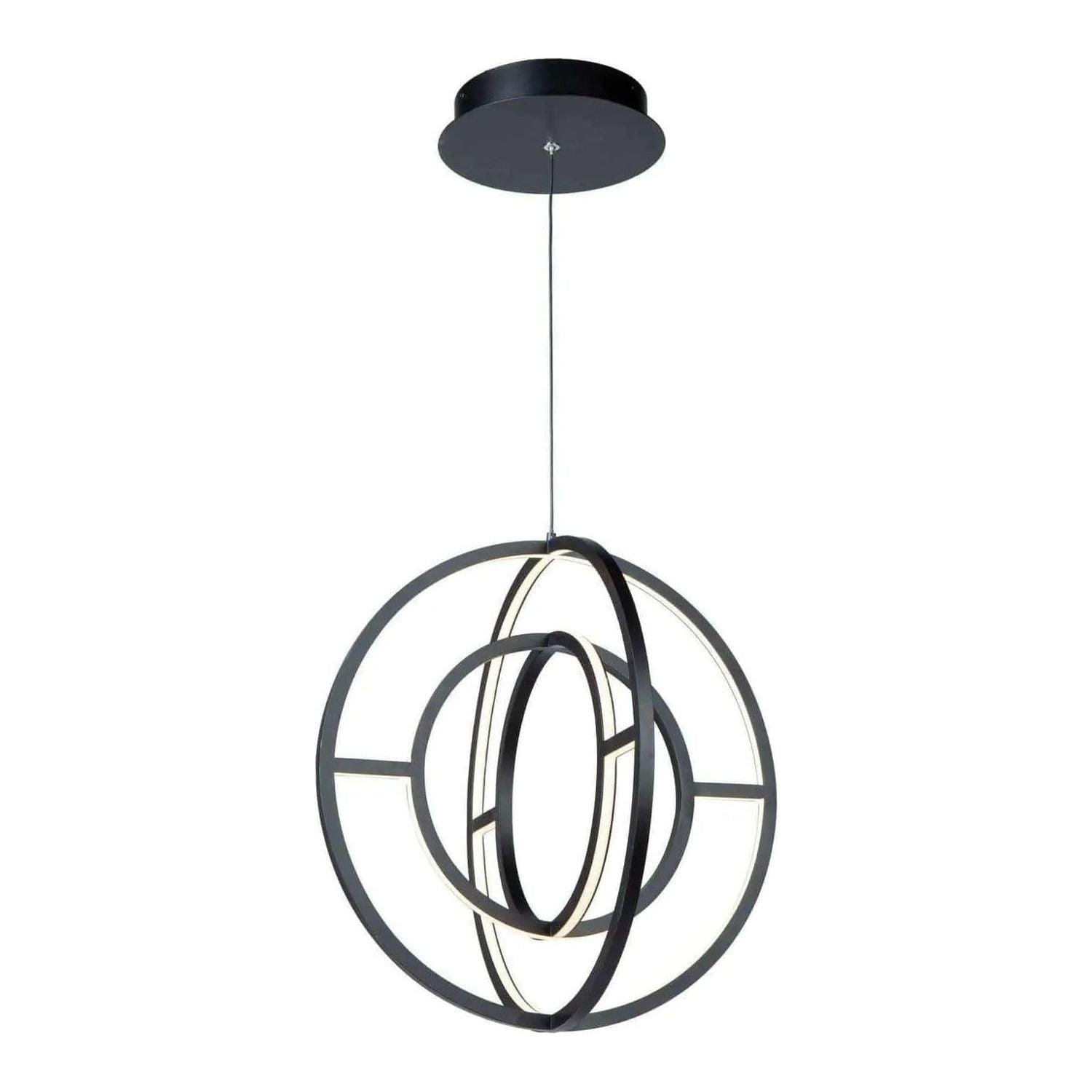 Artcraft Lighting - Celestial LED Chandelier - AC6660BK - Canada Light Shop