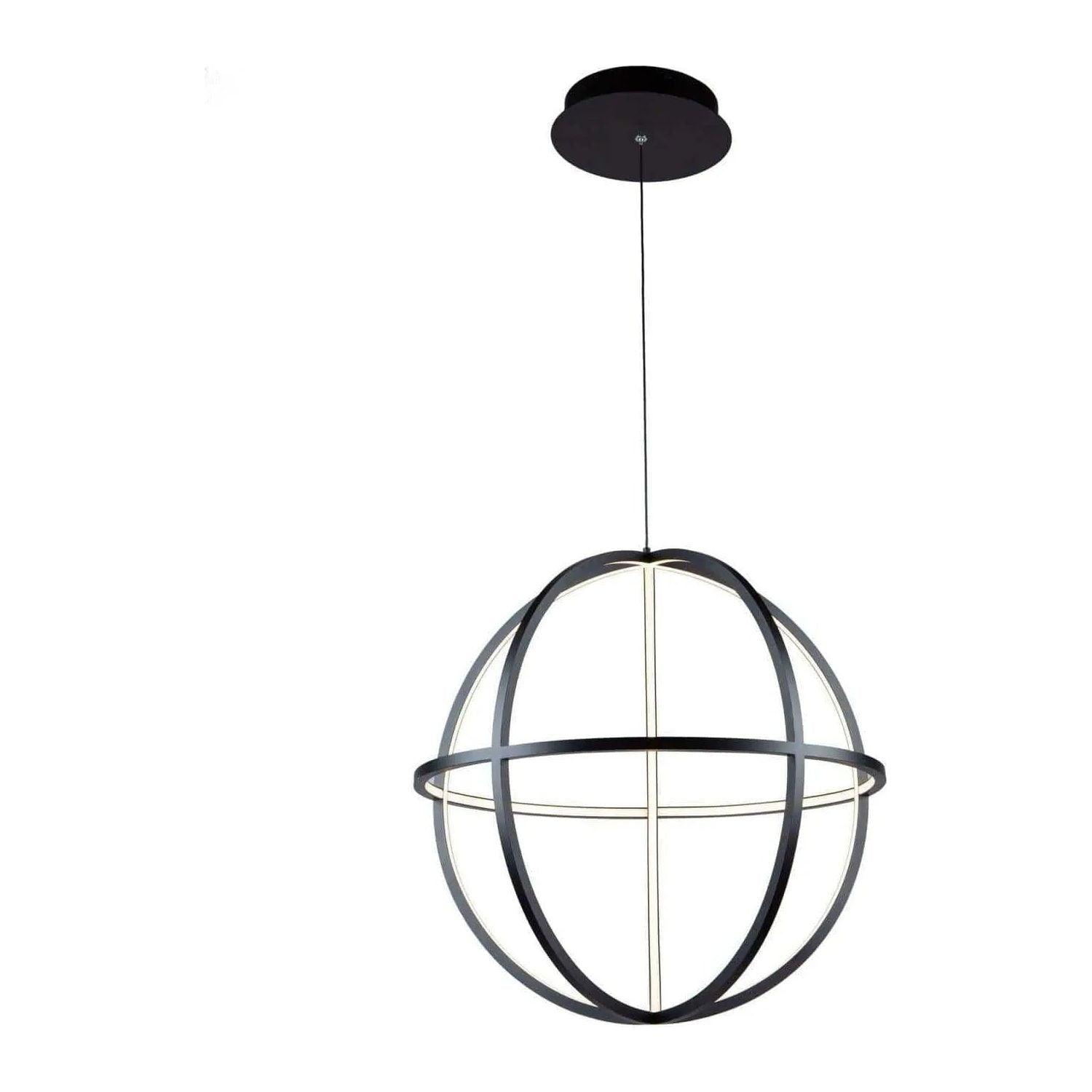 Artcraft Lighting - Celestial LED Chandelier - AC6662BK - Canada Light Shop