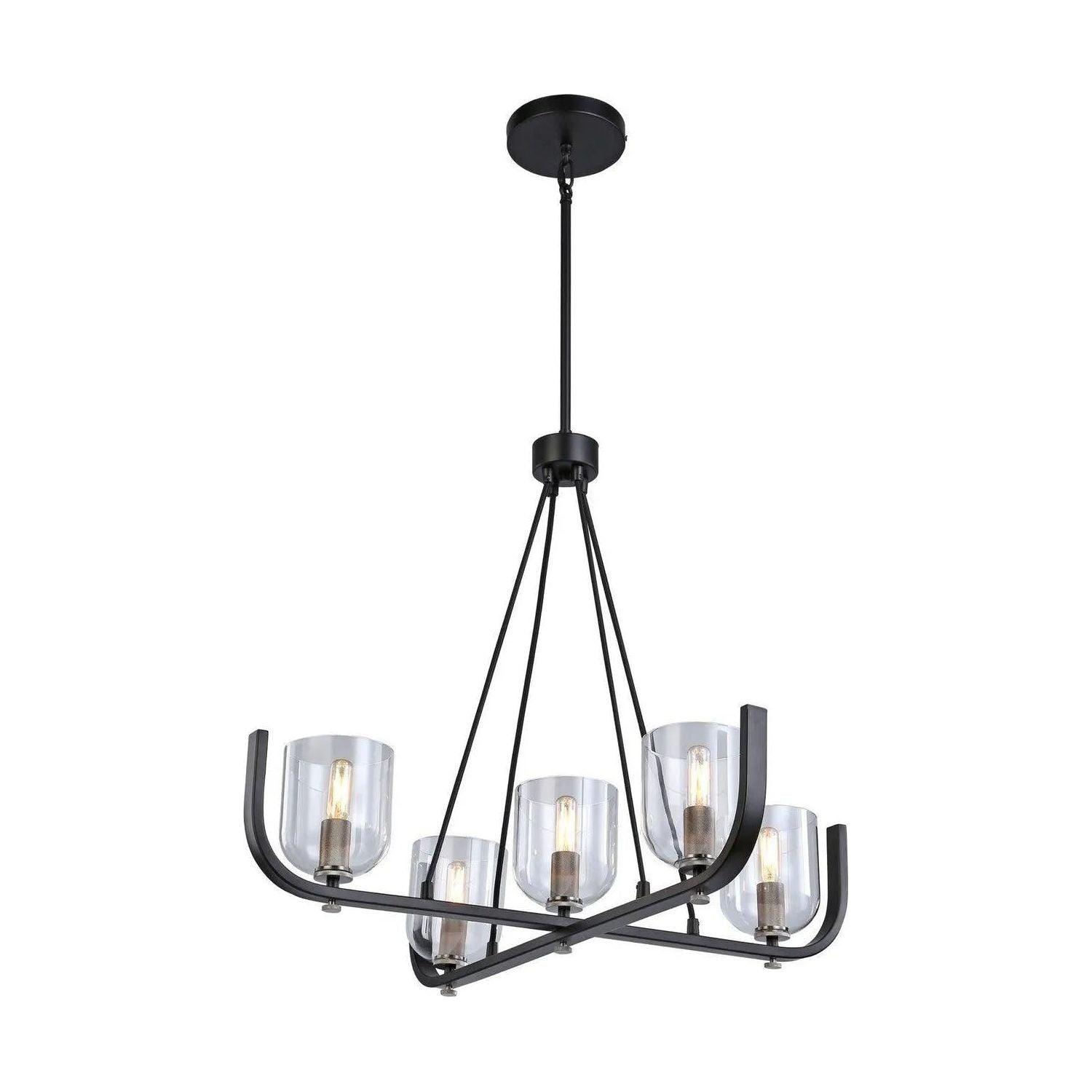 Artcraft Lighting - Cheshire Chandelier - AC11746NB - Canada Light Shop