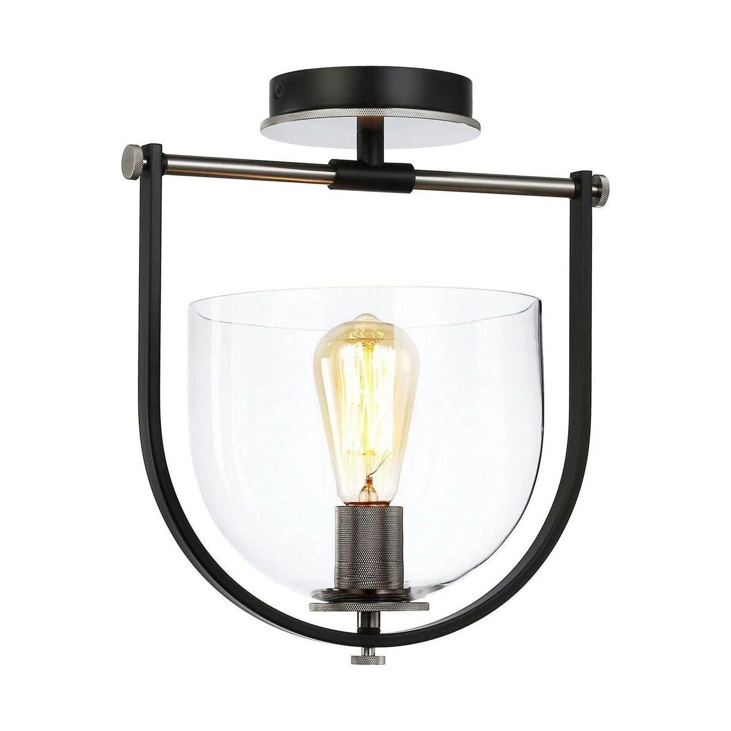 Artcraft Lighting - Cheshire Semi-Flush Mount - AC11743NB - Canada Light Shop