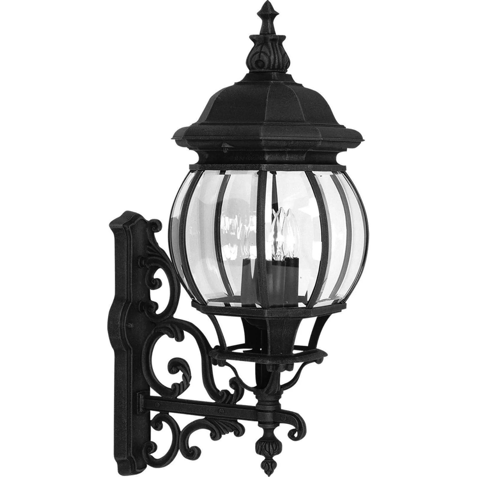 Artcraft Lighting - Classico Four Light Outdoor Wall Mount - AC8490BK - Canada Light Shop