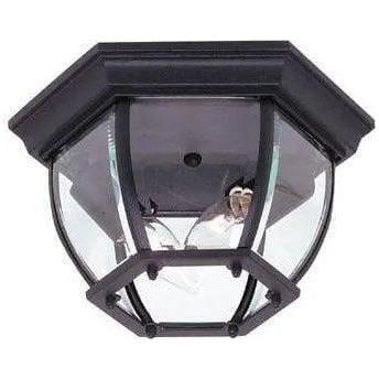 Artcraft Lighting - Classico Two Light Outdoor Ceiling Mount - AC8096BK - Canada Light Shop