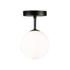 Artcraft Lighting - Comet LED Semi Flushmount - AC6651BK - Canada Light Shop