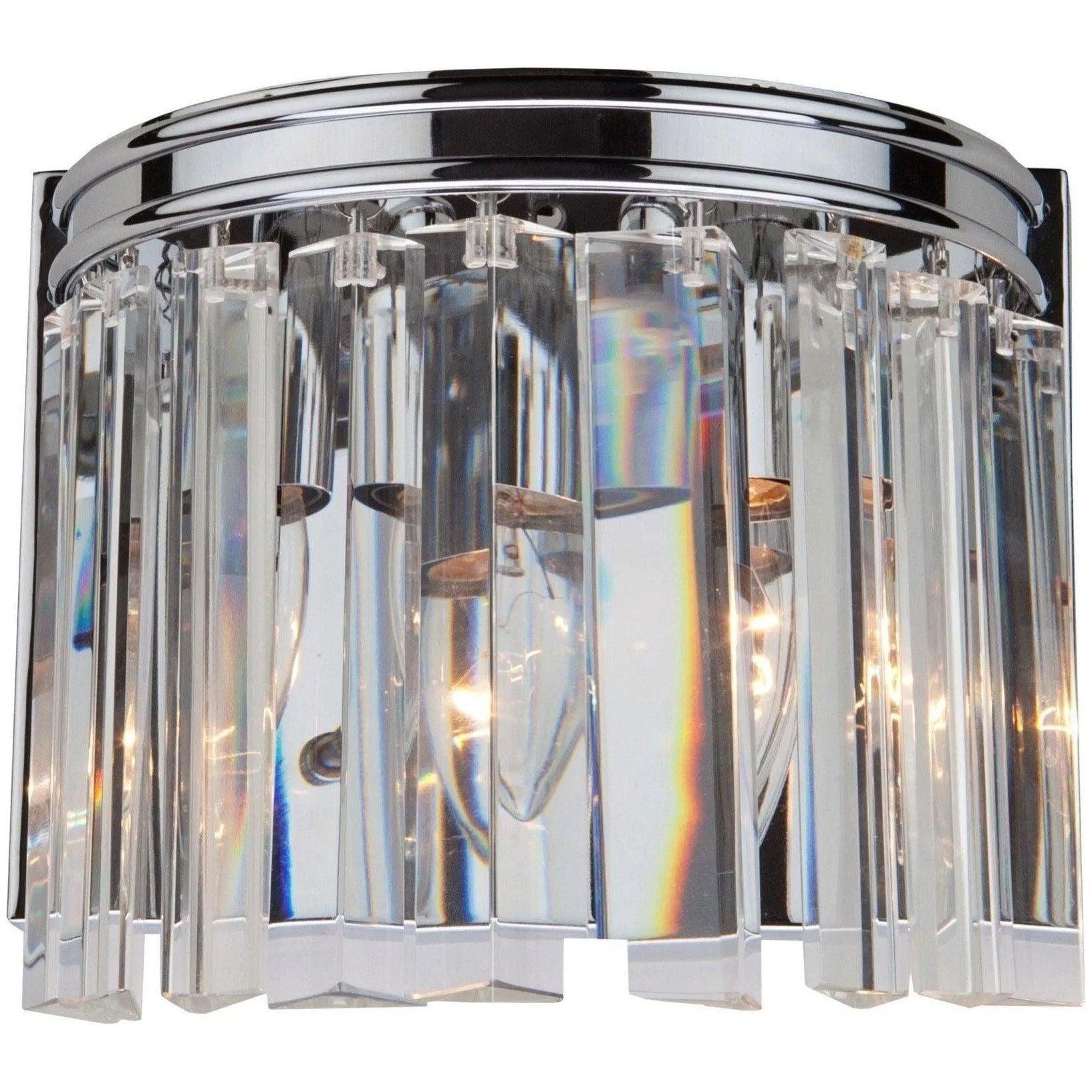 Artcraft Lighting - El Dorado Two Light Wall Mount - AC10402CH - Canada Light Shop