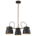 Artcraft Lighting - Euro Industrial Three Light Chandelier - AC11363VB - Canada Light Shop