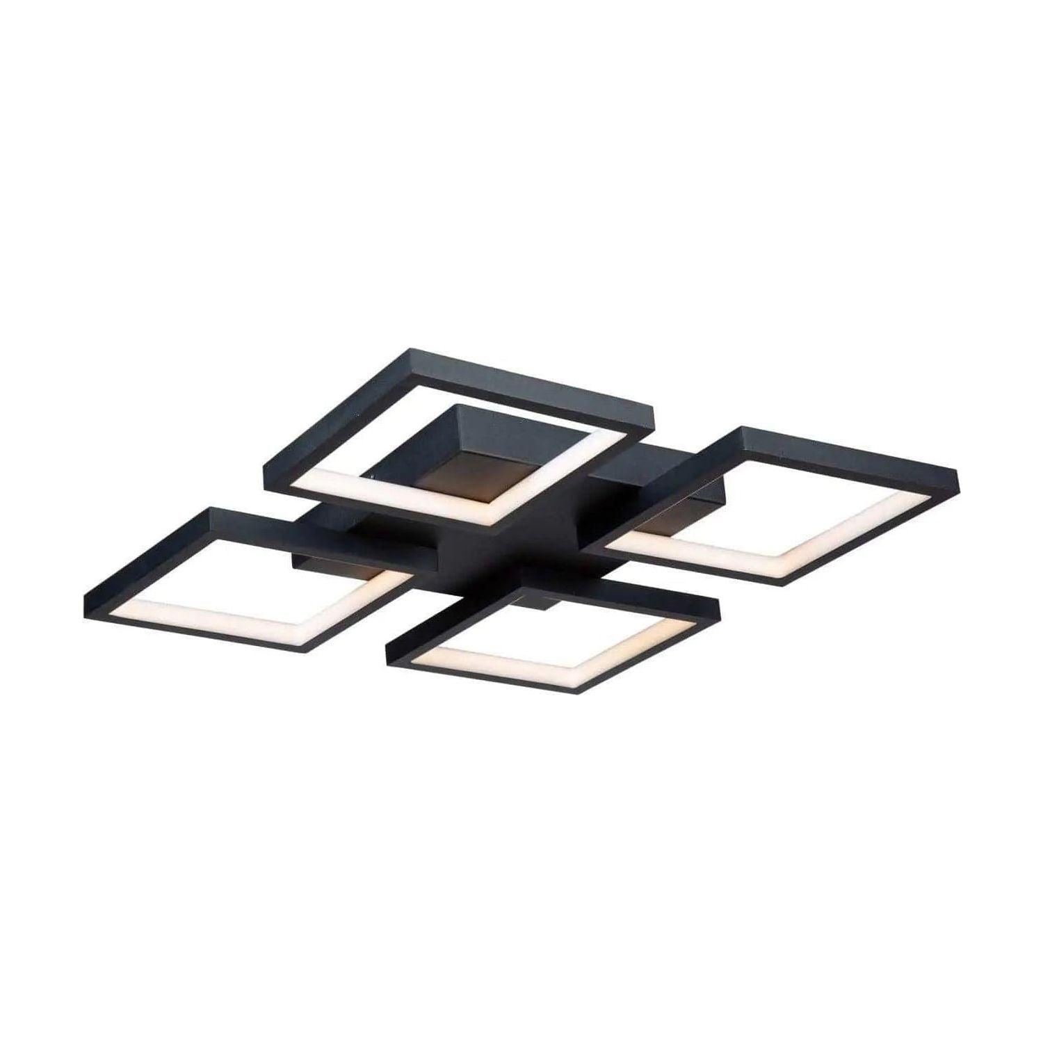 Artcraft Lighting - Graymar LED Flush Mount - AC7629BK - Canada Light Shop