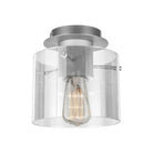 Artcraft Lighting - Henley One Light Flush Mount - AC11525CL - Canada Light Shop