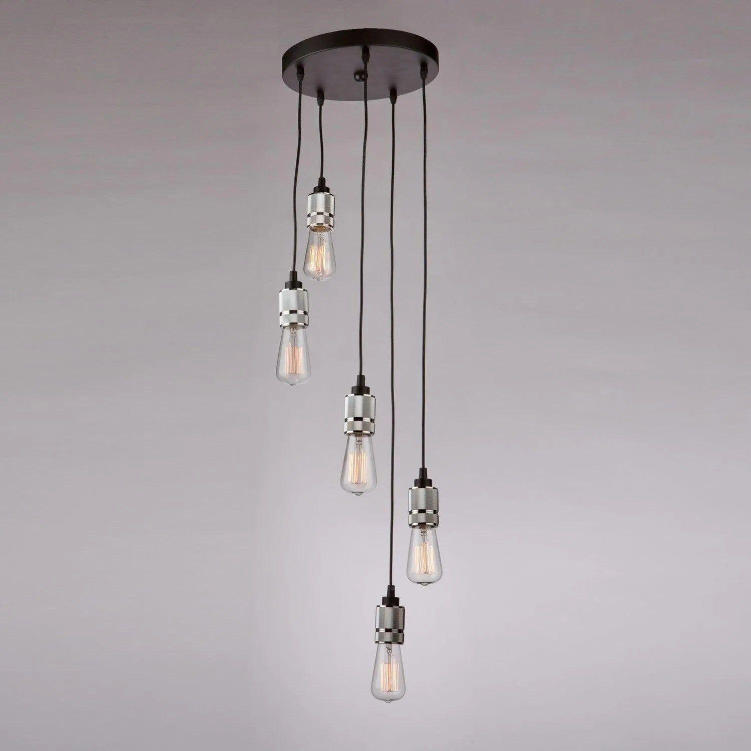 Artcraft Lighting - Jersey Five Light Chandelier - AC10577CH - Canada Light Shop
