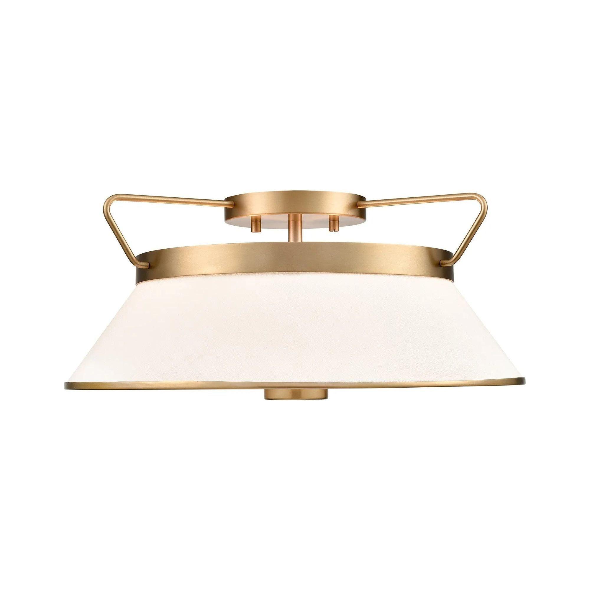 Artcraft Lighting - Layla Semi Flush Mount - AC11833BB - Canada Light Shop