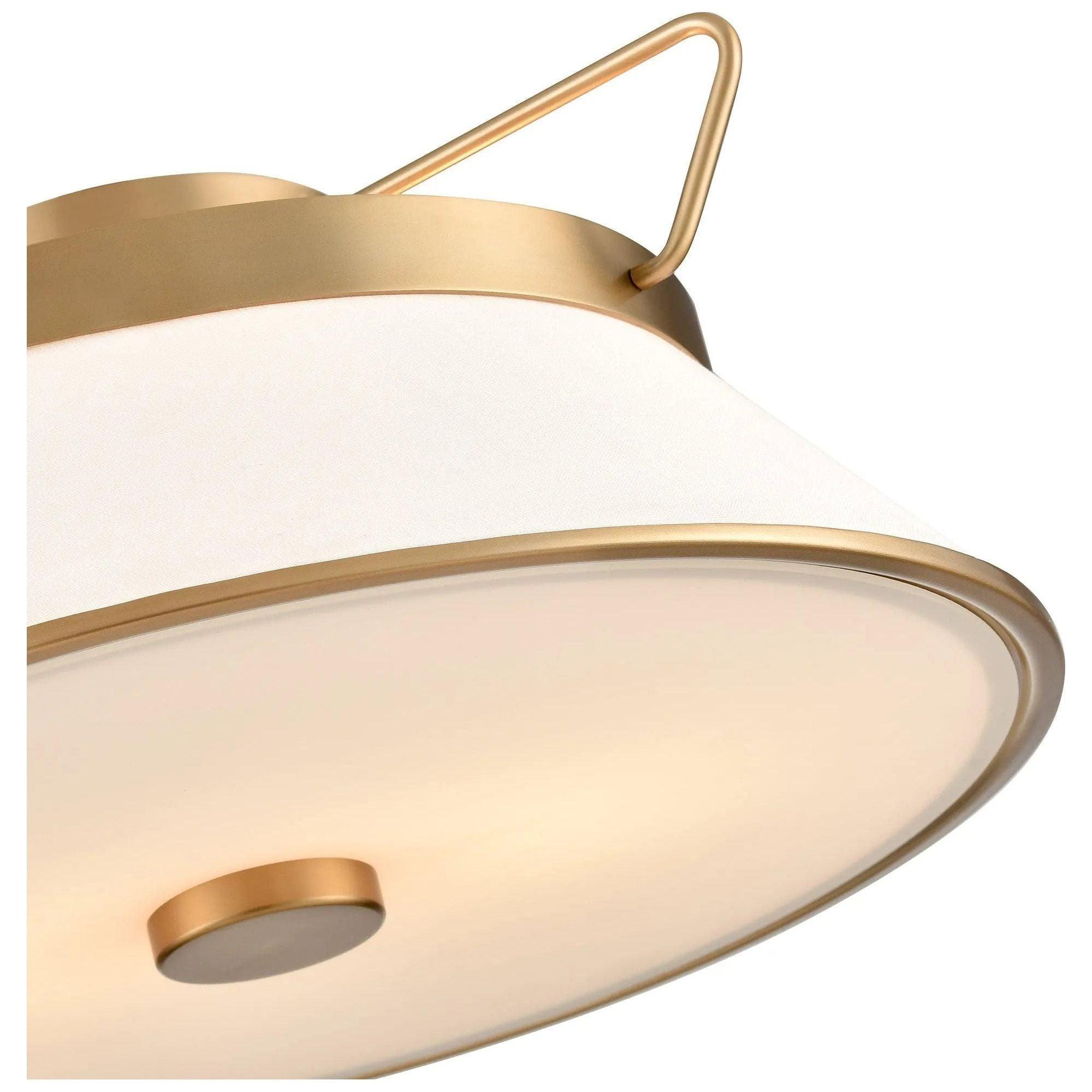Artcraft Lighting - Layla Semi Flush Mount - AC11833BB - Canada Light Shop
