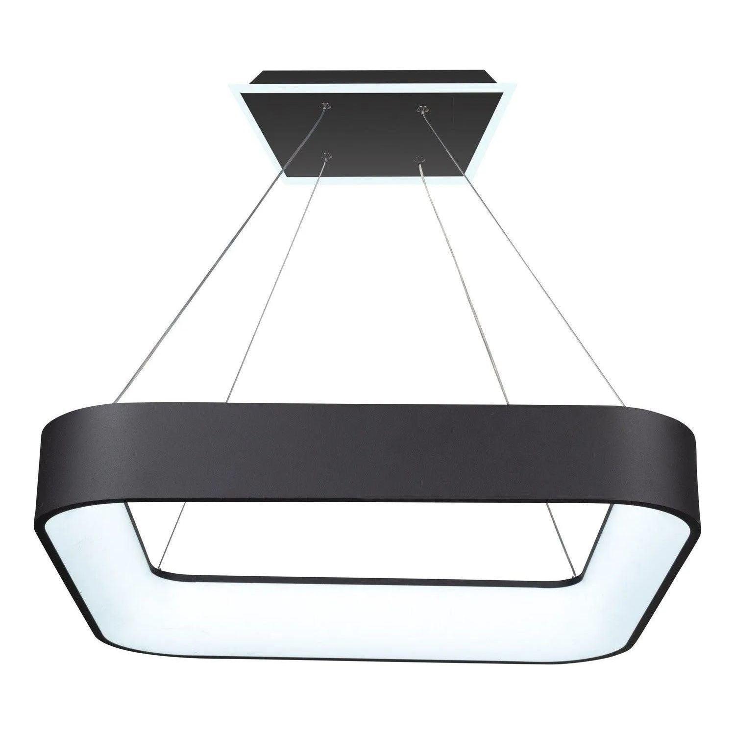 Artcraft Lighting - Lazio LED Rectangular Chandelier - BT2021BK - Canada Light Shop