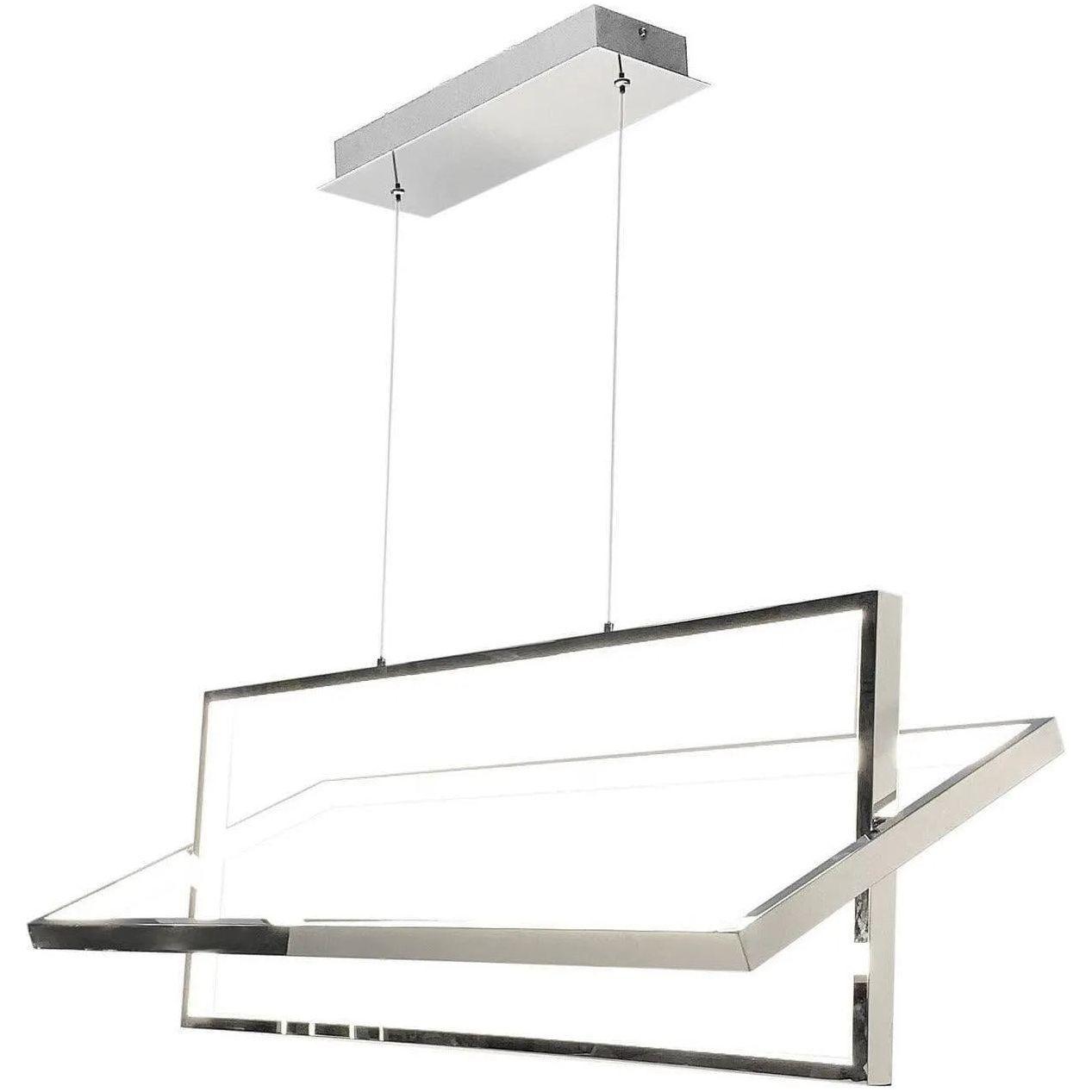 Artcraft Lighting - Linear One Light Island Pendant - SC13141CH - Canada Light Shop