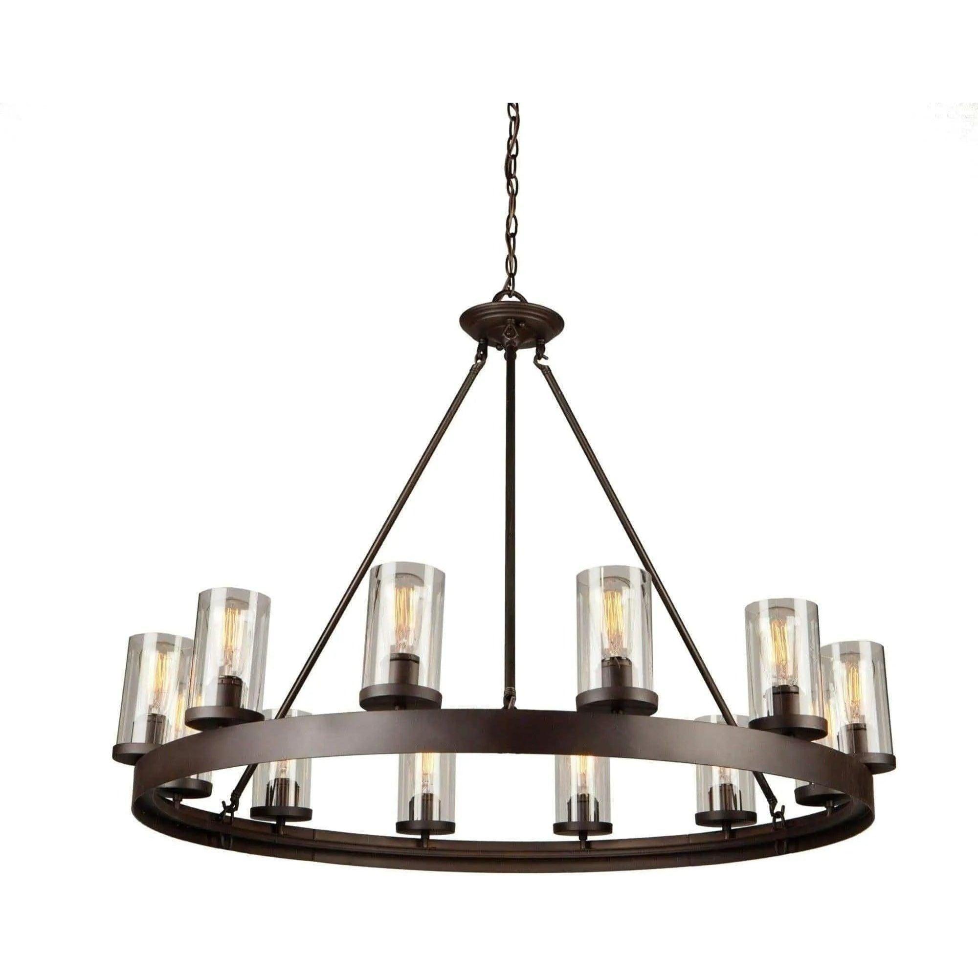 Artcraft Lighting - Menlo Park 12 Light Chandelier - AC10002 - Canada Light Shop