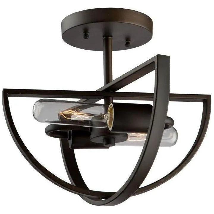 Artcraft Lighting - Newport Two Light Semi Flush Mount - AC10882OB - Canada Light Shop