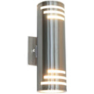 Artcraft Lighting - Nuevo Two Light Outdoor Wall Mount - AC8005SS - Canada Light Shop