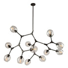 Artcraft Lighting - Organic 12 Light Chandelier - JA14022BK - Canada Light Shop