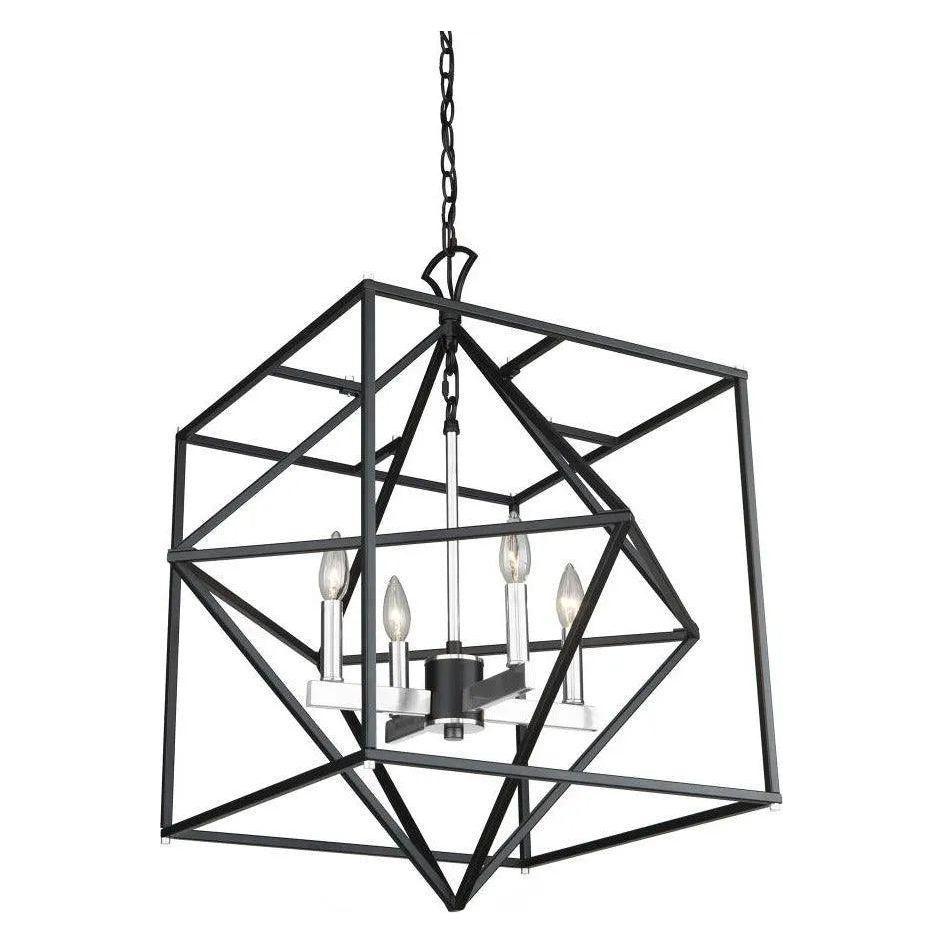 Artcraft Lighting - Roxton Four Light Chandelier - AC11204PN - Canada Light Shop