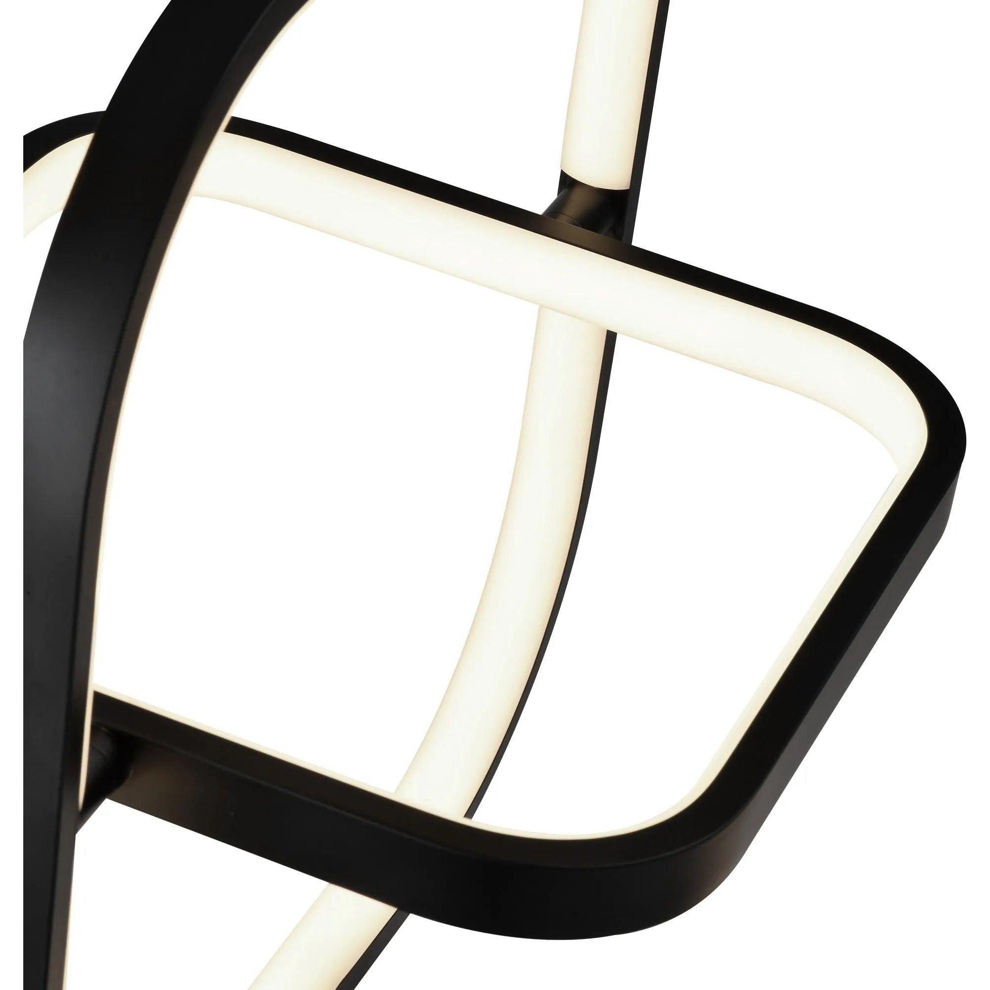 Artcraft Lighting - Sienna Square LED Pendant - AC6690BK - Canada Light Shop