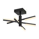 Artcraft Lighting - Stix LED Semi-Flush Mount - AC7706BK - Canada Light Shop