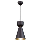 Artcraft Lighting - Tempo Cone Pendant - SC13290BK - Canada Light Shop