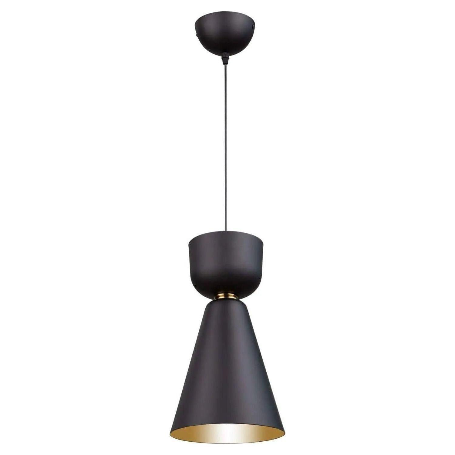 Artcraft Lighting - Tempo Cone Pendant - SC13290BK - Canada Light Shop