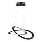 Artcraft Lighting - Wave LED Chandelier - AC7076BK - Canada Light Shop