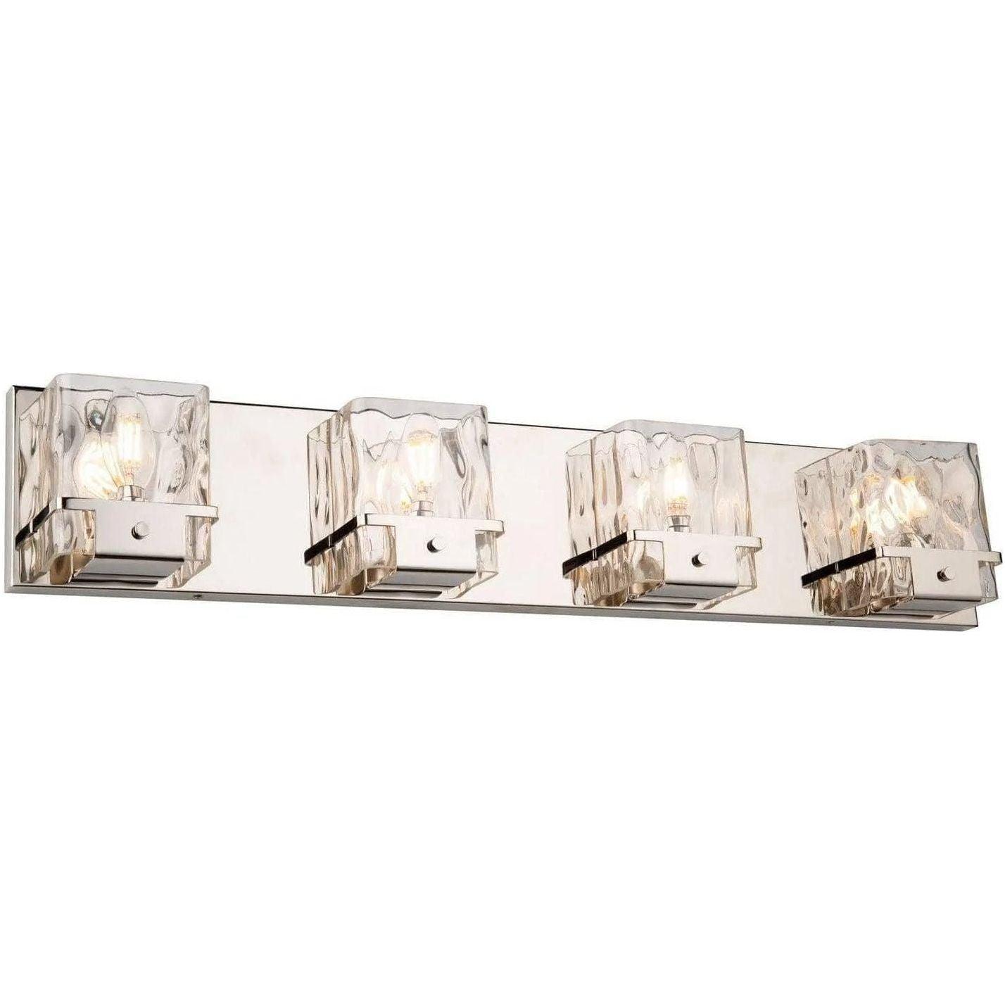 Artcraft Lighting - Wiltshire Four Light Wall Mount - AC11574PN - Canada Light Shop