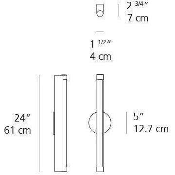 Artemide - Basic Bath Strip Light - RD563201 - Canada Light Shop