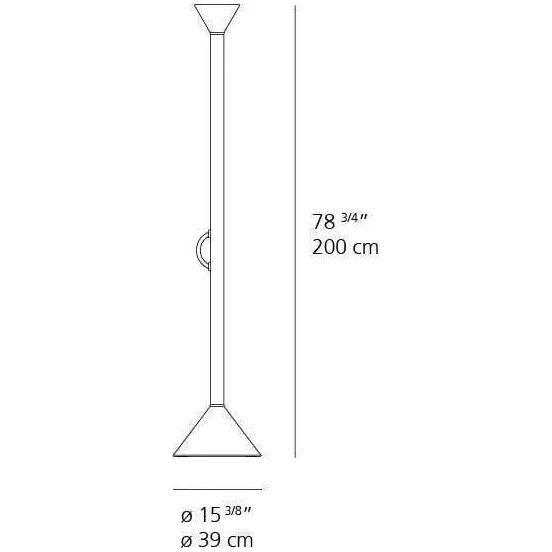 Artemide - Callimaco Floor Lamp - A0111W05 - Canada Light Shop